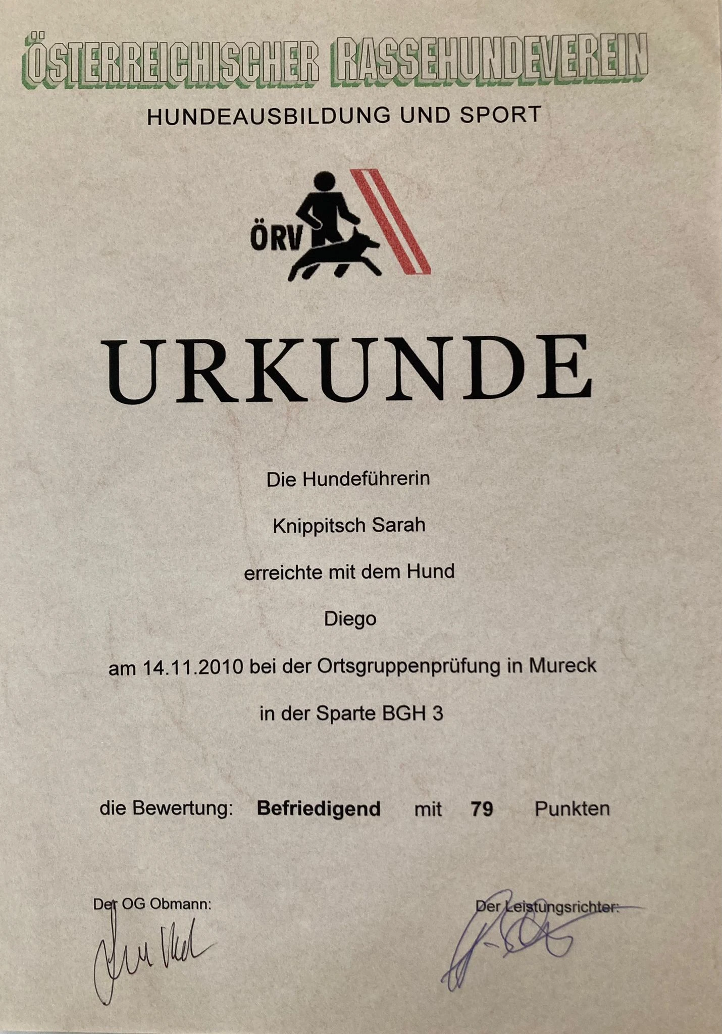 Urkunde 7