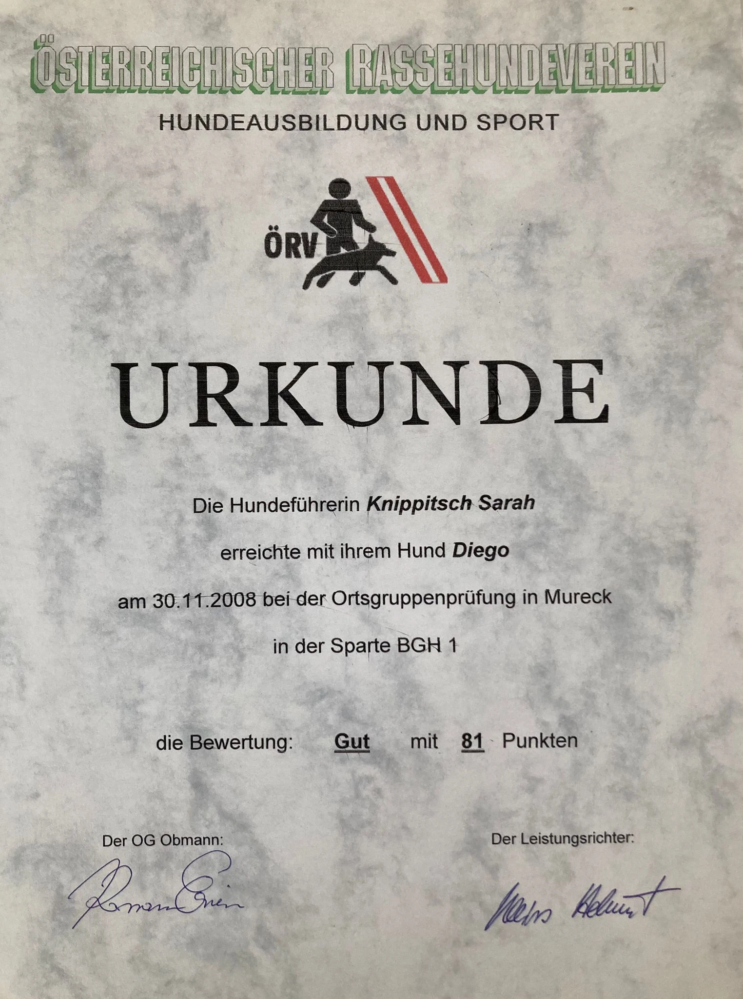 Urkunde 9