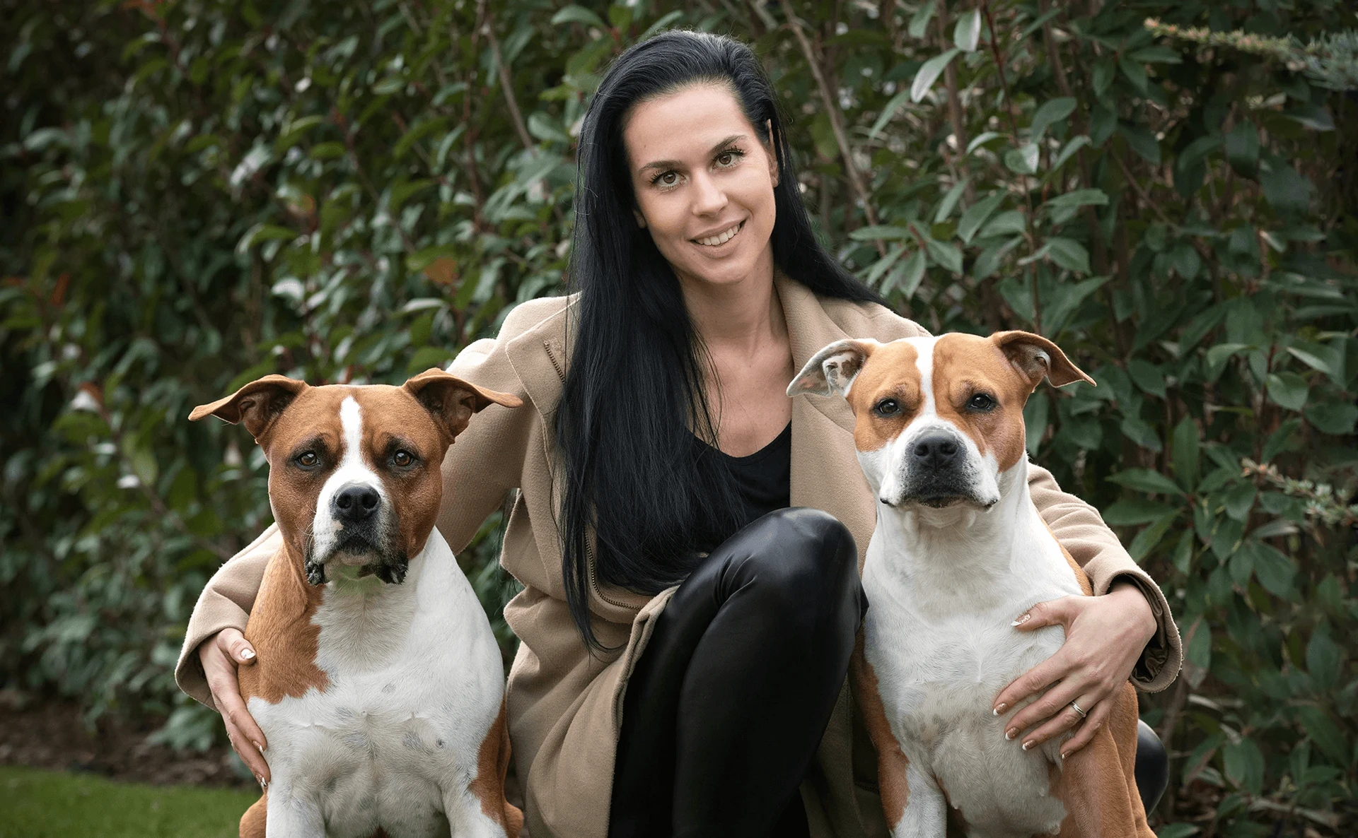 Sarah Gaderer mit T-Rex und Tequila